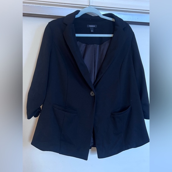 Torrid Classic Black Women's Blazer - Picture 1 of 4